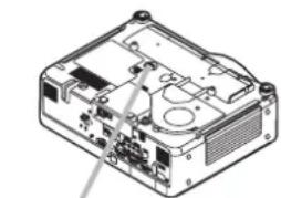 HITACHI CP-X605W - Internal clock battery - 1