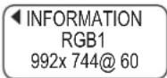 HITACHI CP-X605W - INPUT Menu (continued) - 4