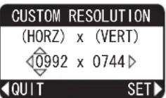 HITACHI CP-X605W - INPUT Menu (continued) - 3