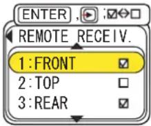 HITACHI CP-X605W - OPTION Menu (continued) - 1