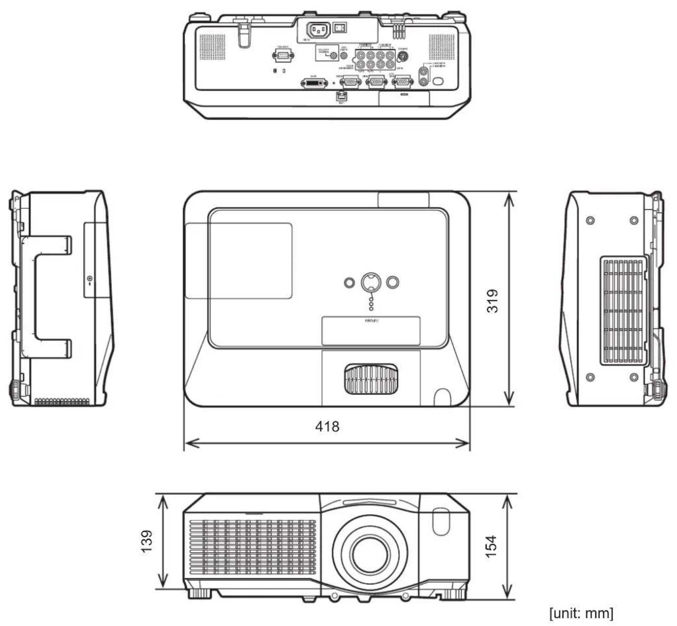 HITACHI CP-X605W - Specifications (continued) - 1