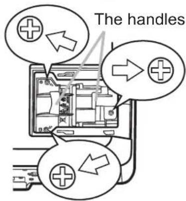 The handles