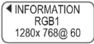 HITACHI CP-X605W - INPUT Menu (continued) - 2