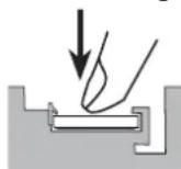 HITACHI CP-X605W - Internal clock battery - 5