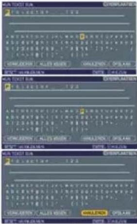 HITACHI CPX4WF - Menu (vervolgd) - 3
