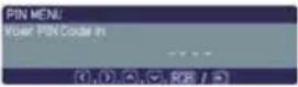 HITACHI CPX4WF - Menu (vervolgd) - 2