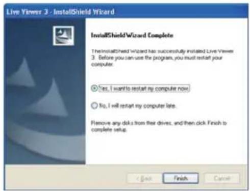 HITACHI CPX4WF - Installeer de "Live Viewer 3" (vervolg) - 2
