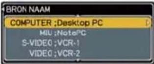 HITACHI CPX4WF - SCHERM Menu - 4