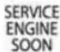 BMW M3 Sedan (2009) - Indicator lamps without text messages - 7