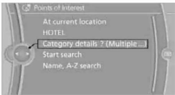 Points of Interest At current location HOTEL Category details ? (Multiple...) Start search Name, A-Z search