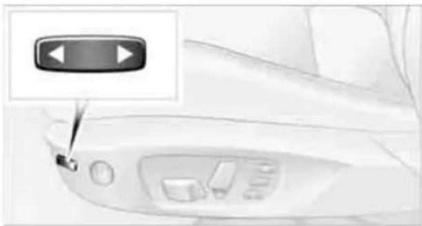 BMW M3 Sedan (2009) - Backrest width\* - 1