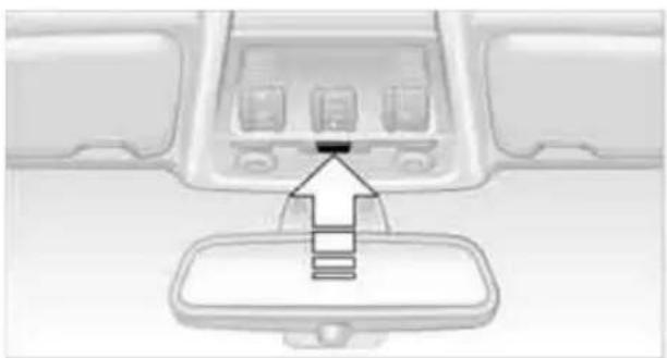 BMW M3 Sedan (2009) - Switching interior lamps on/off manually - 1