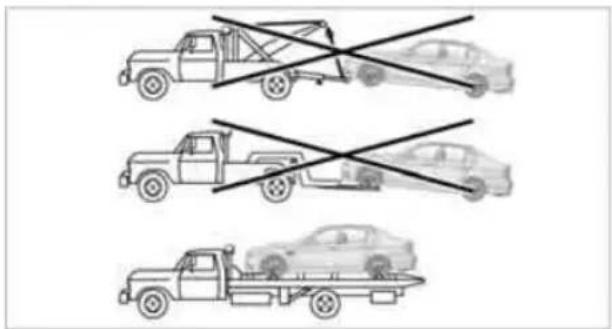 BMW M3 Sedan (2009) - With a tow truck - 2