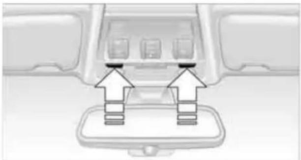 BMW M3 Sedan (2009) - Reading lamps - 1