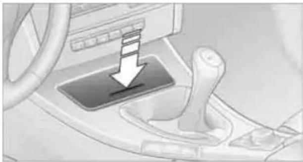 BMW M3 Sedan (2009) - Ashtray, front - 1