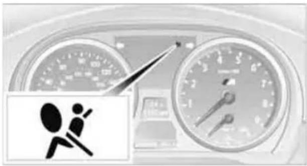 BMW M3 Sedan (2009) - Operational readiness of airbag system - 1