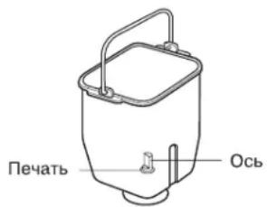 Печать Ось