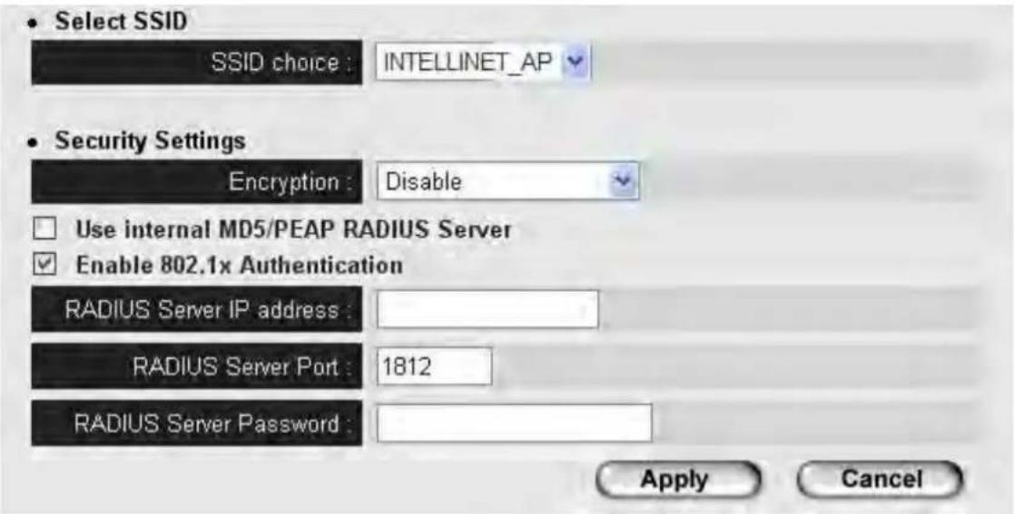 Intellinet 524728 - 2-7-5 802.1x Authentication - 1