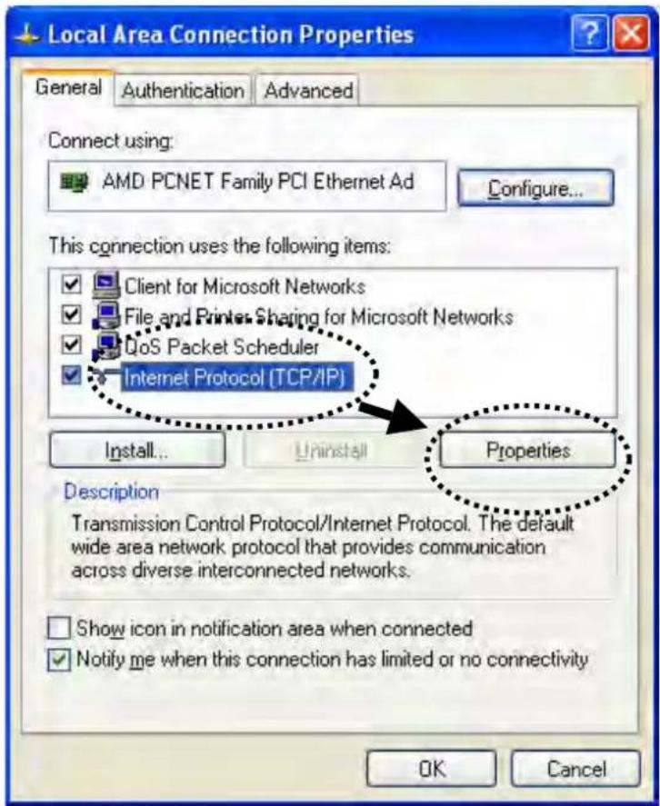 Intellinet 524728 - 2-2-3 Windows XP IP address setup - 1
