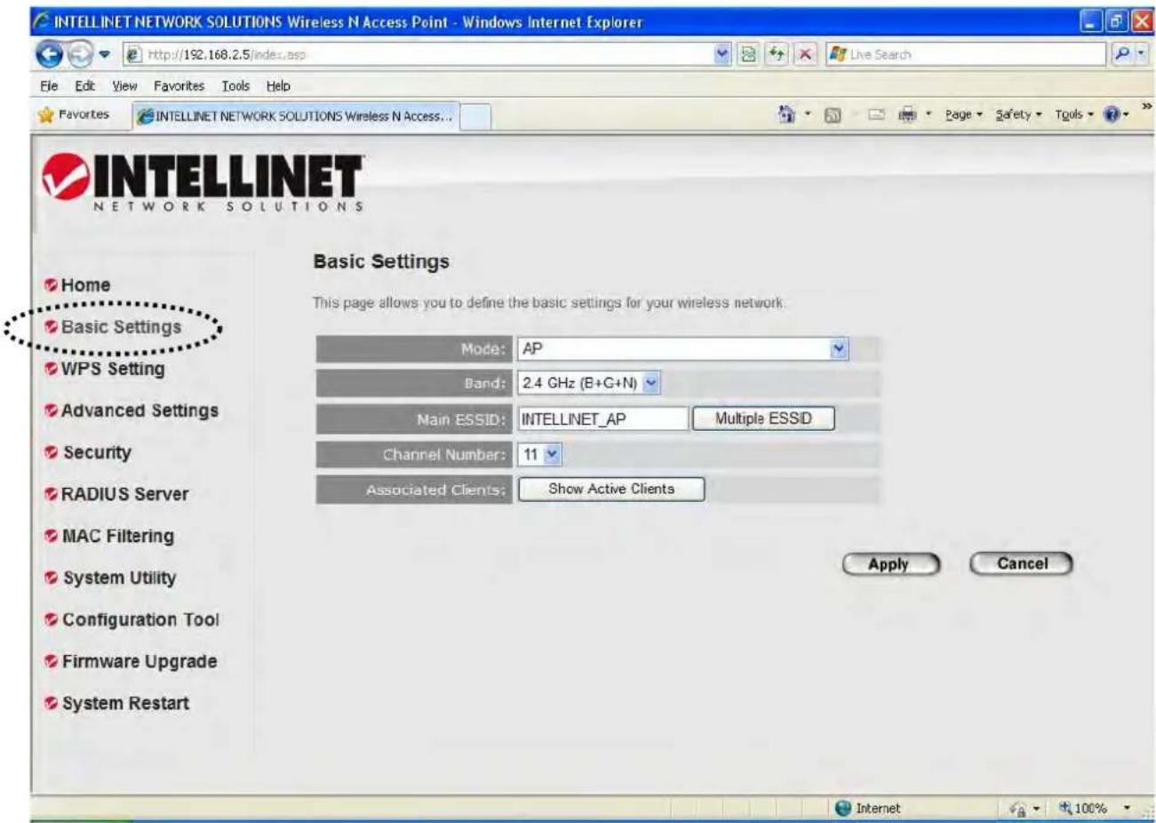 Intellinet 524728 - 2-4 Select an Operating Mode for the Wireless Access Point - 1