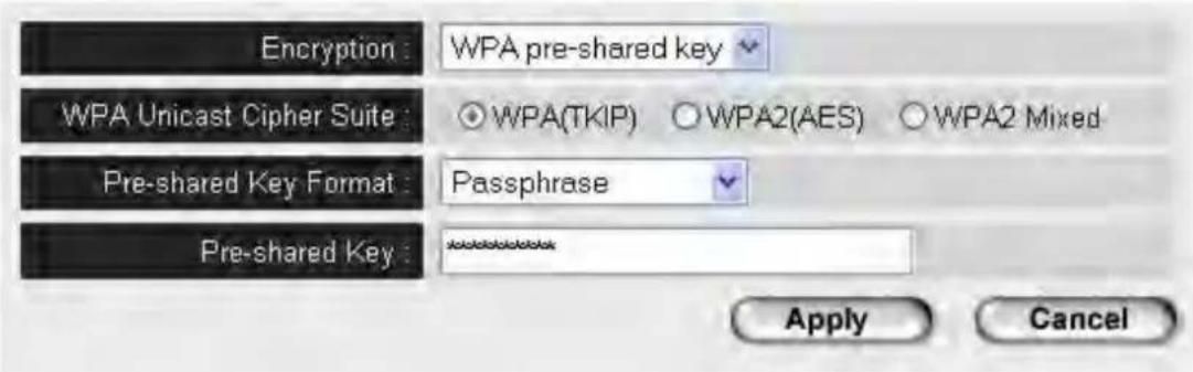 Intellinet 524728 - 2-7-3 WPA Pre-shared Key - 1