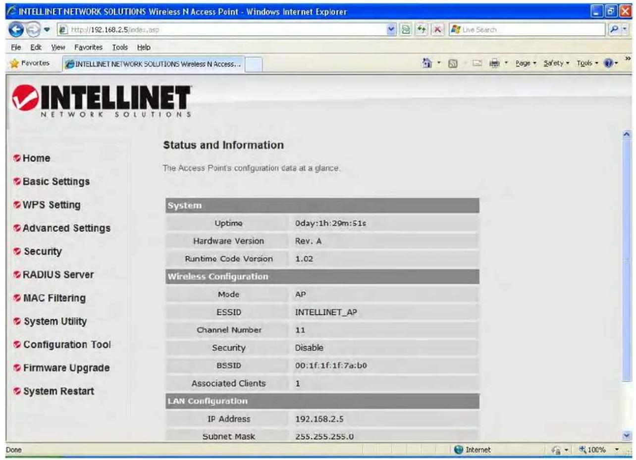 Intellinet 524728 - 2-2-5 Connecting to the Web Management Interface - 2