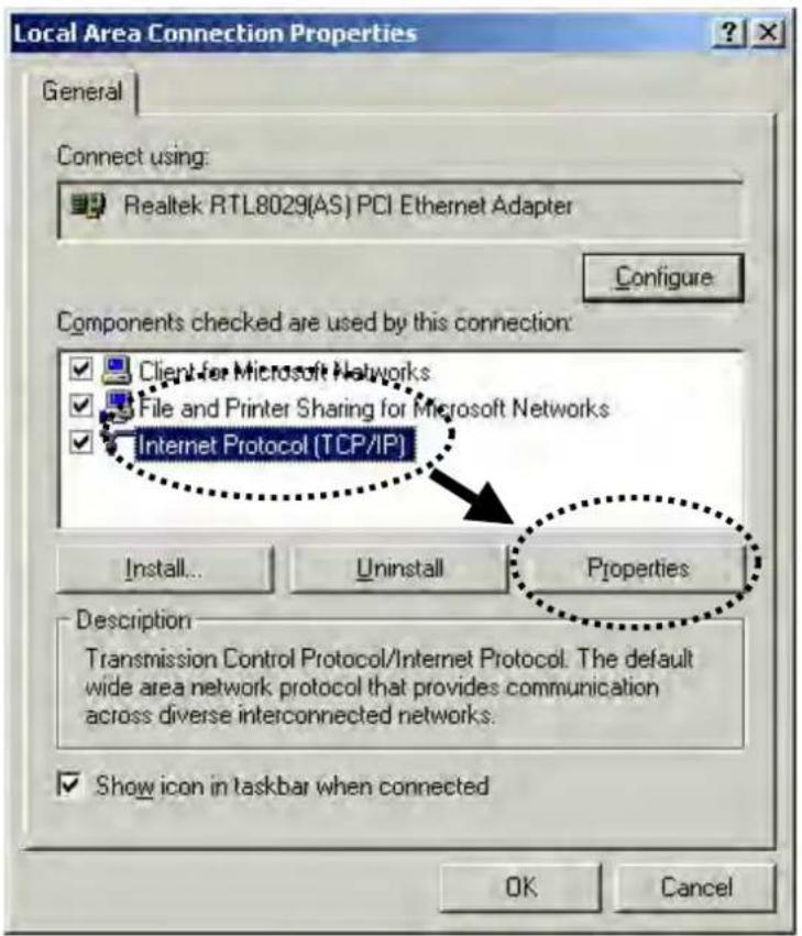 Intellinet 524728 - 2-2-2 Windows 2000 IP address setup - 1