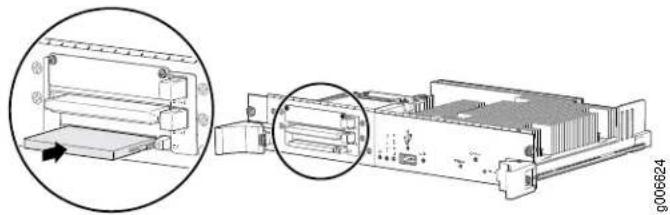 Juniper T640 - Preparing to Replace a CompactFlash Card in a T640 RE-C180 Routing Engine - 5
