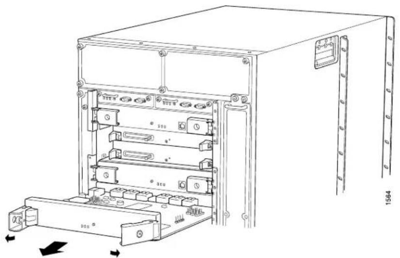 Juniper T640 - Removing the T640 SIBs - 1