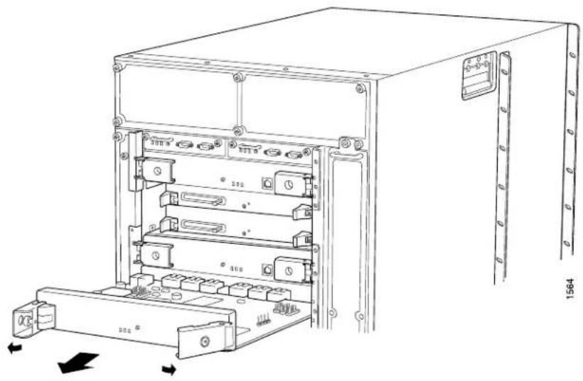 Juniper T640 - Removing a T640 Standard SIB or Standard SIB Version B - 3