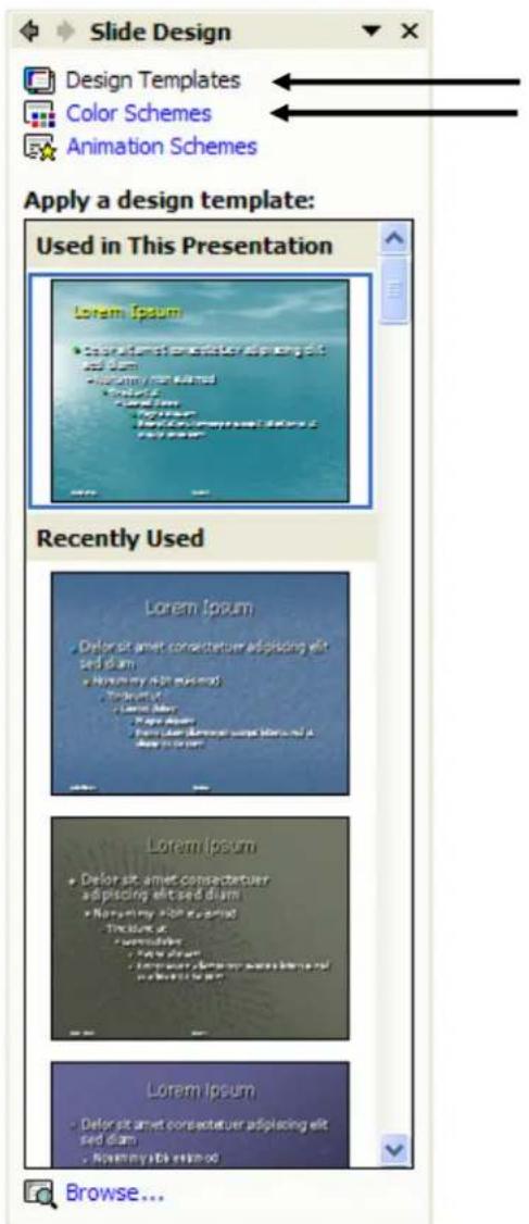 MICROSOFT Powerpoint 2002 - Change the layout of a single slide: - 1