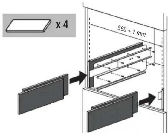 AEG EBA63810X - Important: - 8
