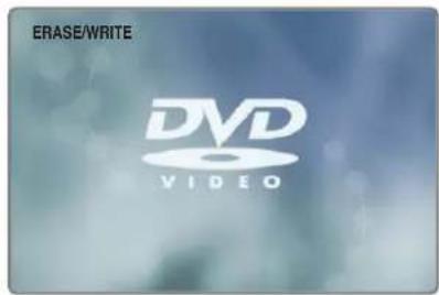 ERASE/WRITE DVD VIDEO