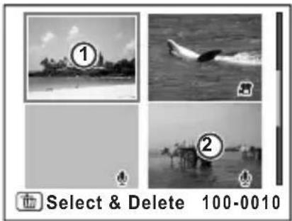 RICOH RZ18 - In ▶ mode, turn the zoom lever to the left (☐). - 2