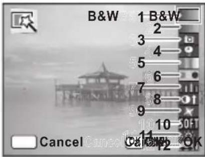 B&W 1 B&W 2 3 2 4 5 4 6 7 6 8 9 7 10 11 11 OK Cancel Cancel