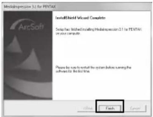 Medialimpression 3.0 for PEMTAK ArcSoft InstallShield Wizard Complete Setup has finished installing Mechanical 3.0 for PEMTAK on your computer. Please be run to install the system before turning the software for the first time. Finish