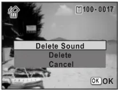 100-0017 Delete Sound Delete Cancel OK OK