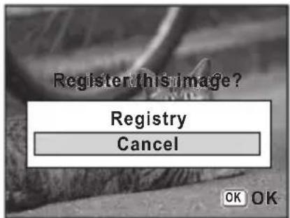 Register this image? Registry Cancel