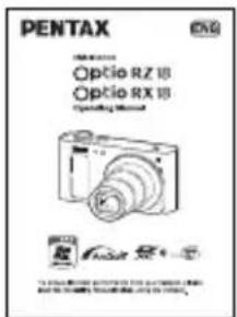 PENTAX Optio RX 18 Optio RX 18 Operating Manual