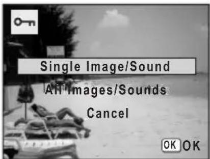 Single Image/Sound All Images/Sounds Cancel
