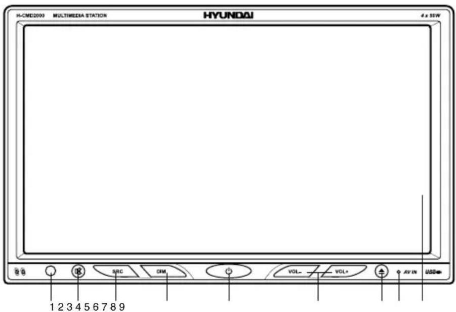HYUNDAI H-CMD2000 - на рисунке: - 1
