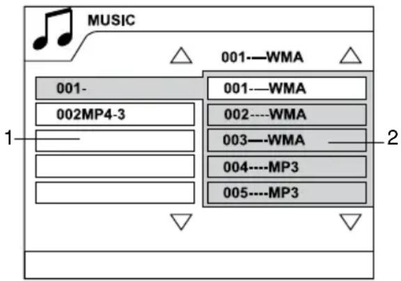 HYUNDAI H-CMD4018 - Воспроизведение файлов MP3/DivX/JPEG - 2