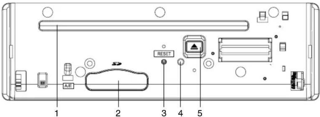 HYUNDAI H-CMD4018 - Front panel - 2
