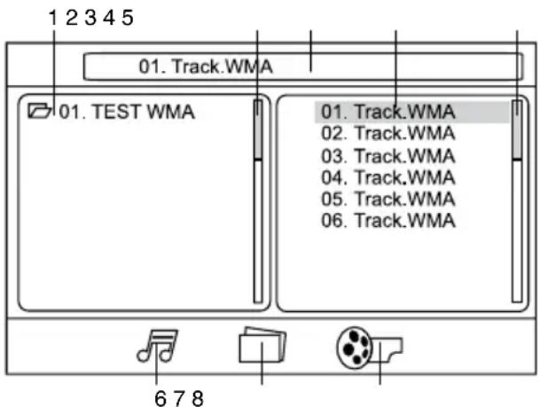HYUNDAI H-CMD4025 - MP3/DivX/JPEG file playback - 1