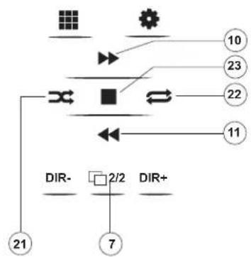 JENSEN VM9214R - MP3 User Interface - 2