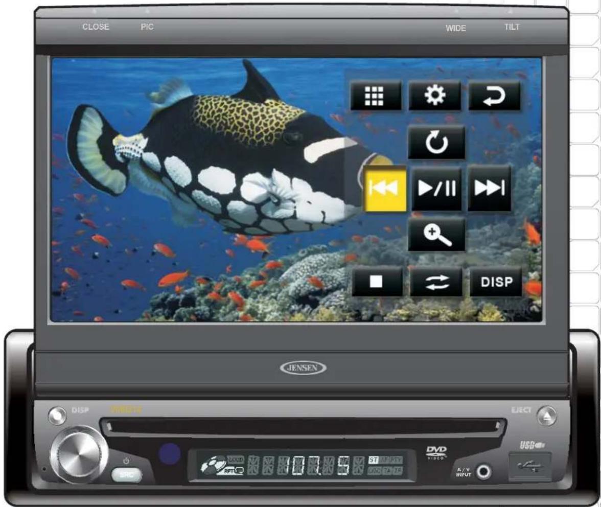 JENSEN VM9214R - Operating Instructions - 1