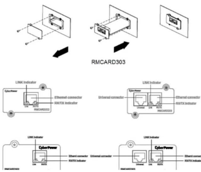 CyberPower RMCARD202 - Step 1. Hardware Installation - 4