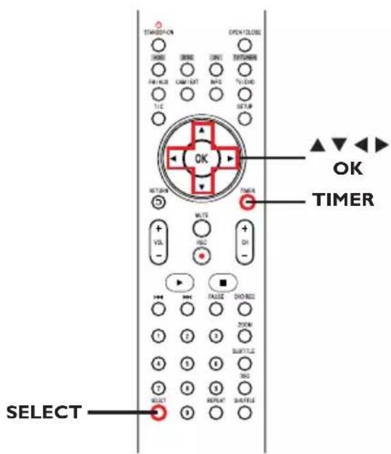 OK TIMER SELECT