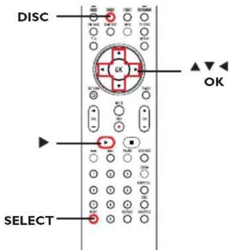 DISC OK SELECT