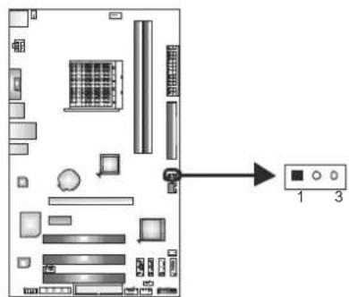 BIOSTAR A770L3 - JCMOS1: Clear CMOS Header - 1